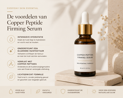 Copper Peptide Firming Serum — Skin Renewal Formula | 30ml