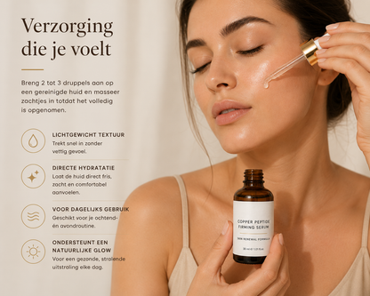 Copper Peptide Firming Serum — Skin Renewal Formula | 30ml